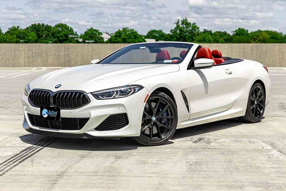 BMW M850i Convertible White
