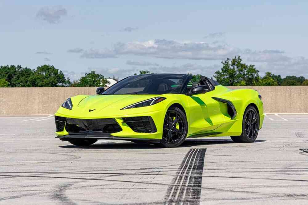 Corvette C8 Yellow