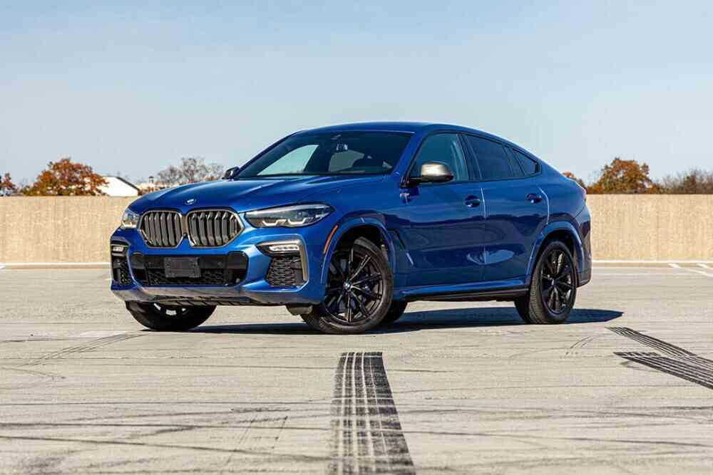 BMW X6 M50i Blue