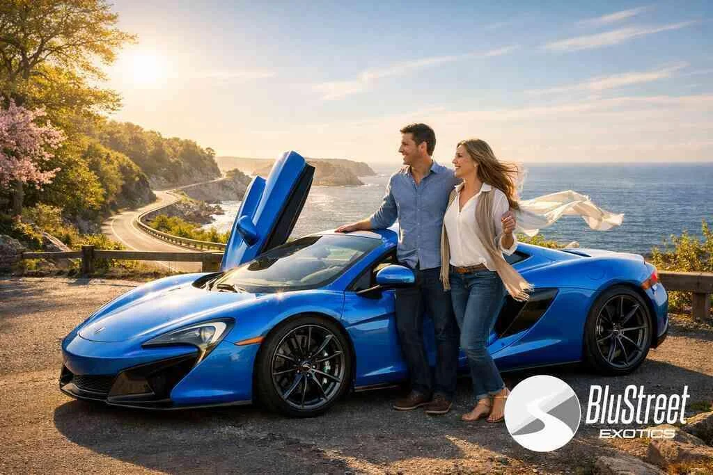 BluStreet Jersey City 2026 Exotic Car Rental Spring Guide