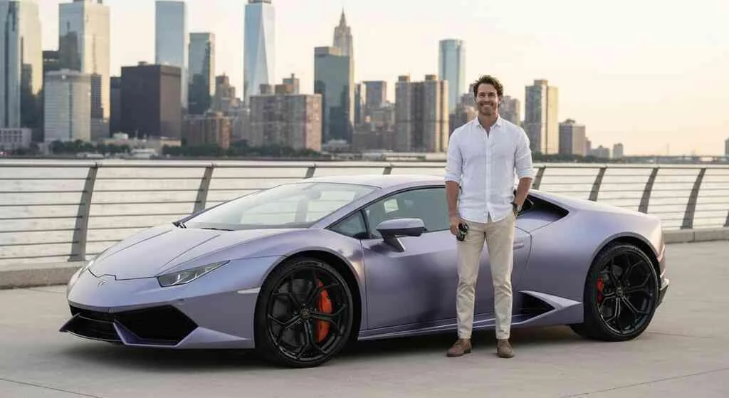 Rent a Lamborghini at BluStreet Jersey City for Summer