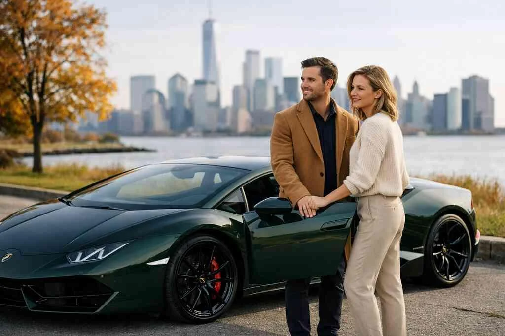 What makes this a smart pick for buyers comparing sports car rental NJ options with a cleaner daily-drive feel — BluStre