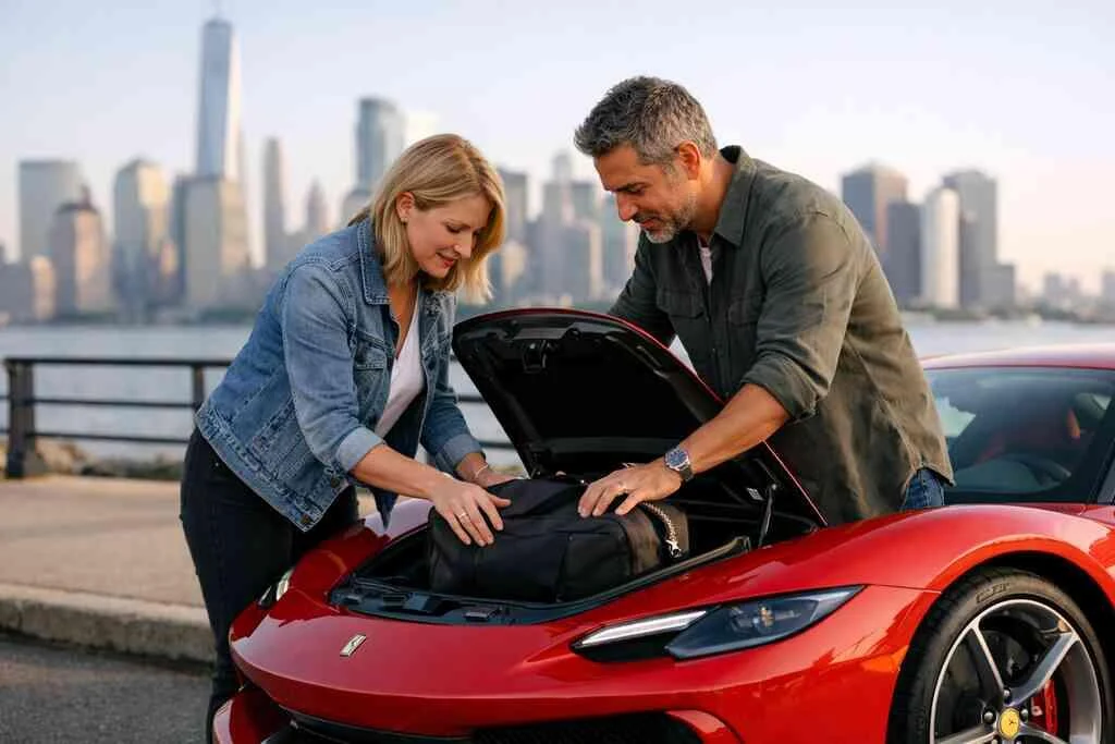 When the Atlantic City boardwalk car hire stretch makes sense for a longer cruise in a Ferrari or Lamborghini — BluStree